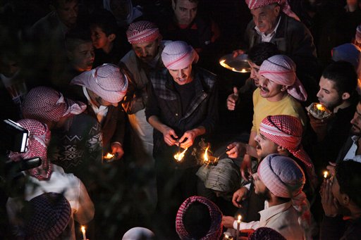 Mideast Iraq Yazidi New Year Photo Gallery