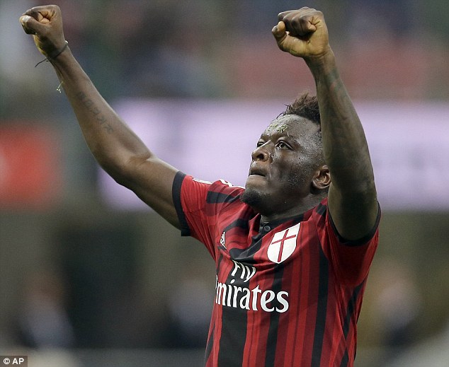L’addio di Muntari al Milan visto e raccontato da Twitter