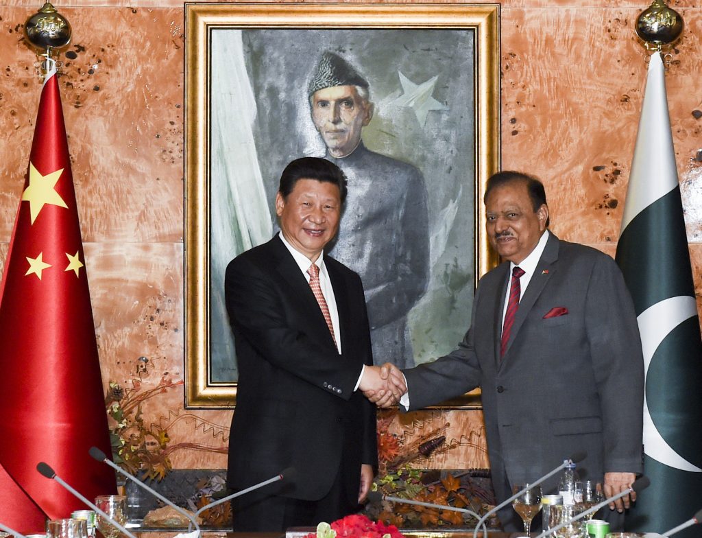 Xi Jinping, Mamnoon Hussain