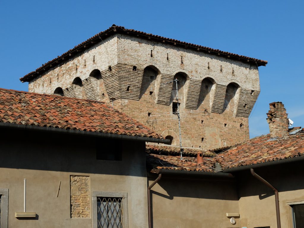Romano 13  torre nord-est vista dall'interno