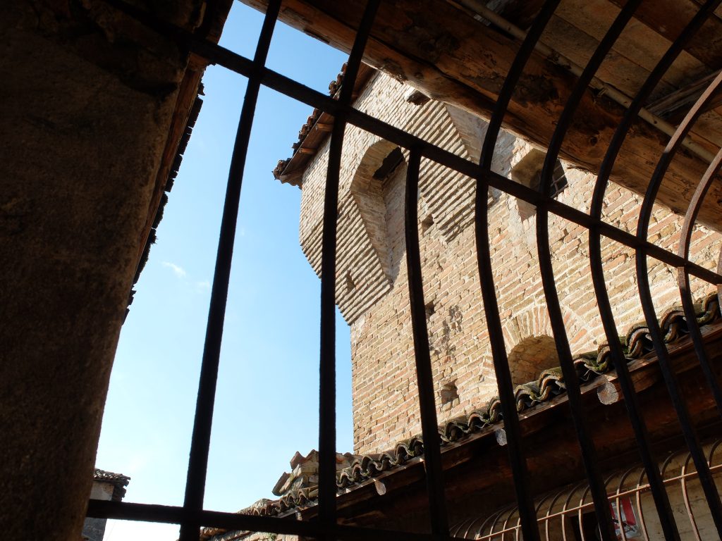 Romano 36 torre nord-est vista dalle carceri