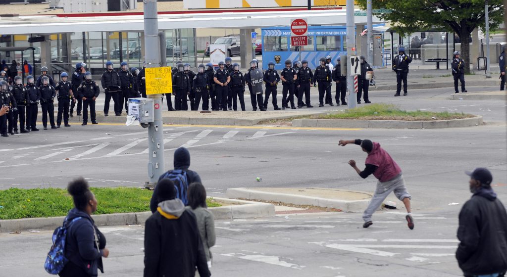 Suspect Dies Baltimore