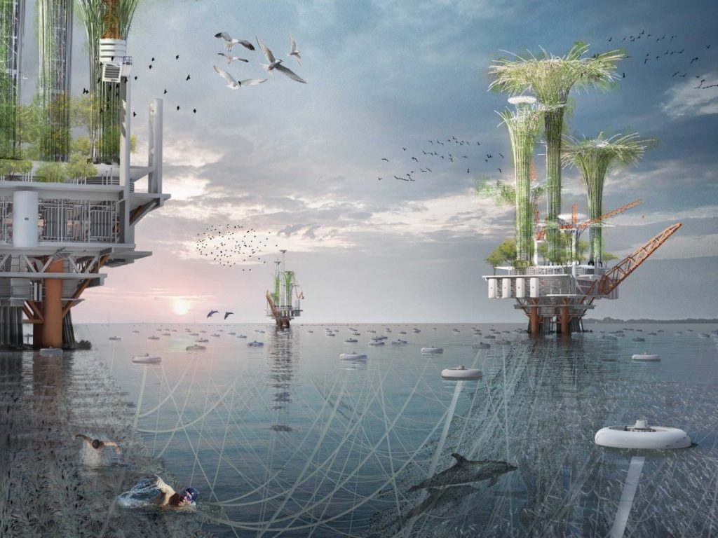 noah-oasis-is-a-plan-to-turn-existing-oil-rigs-into-vertical-bio-habitats-that-could-be-used-to-help-clean-oil-spills-in-the-longer-term-it-could-host-marine-life-and-eventually-shelter-humanity-from-rising-sea-levels