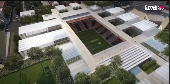 10 notizie di cui parlare a cena Sarà così il nuovo stadio del Milan?