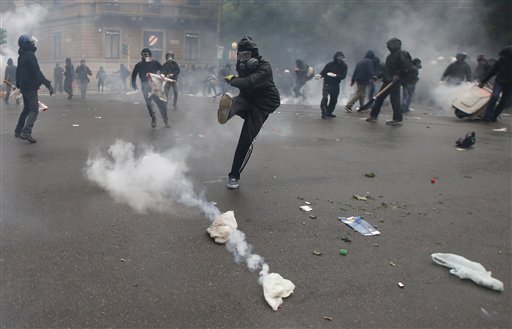 Italy Expo Protests