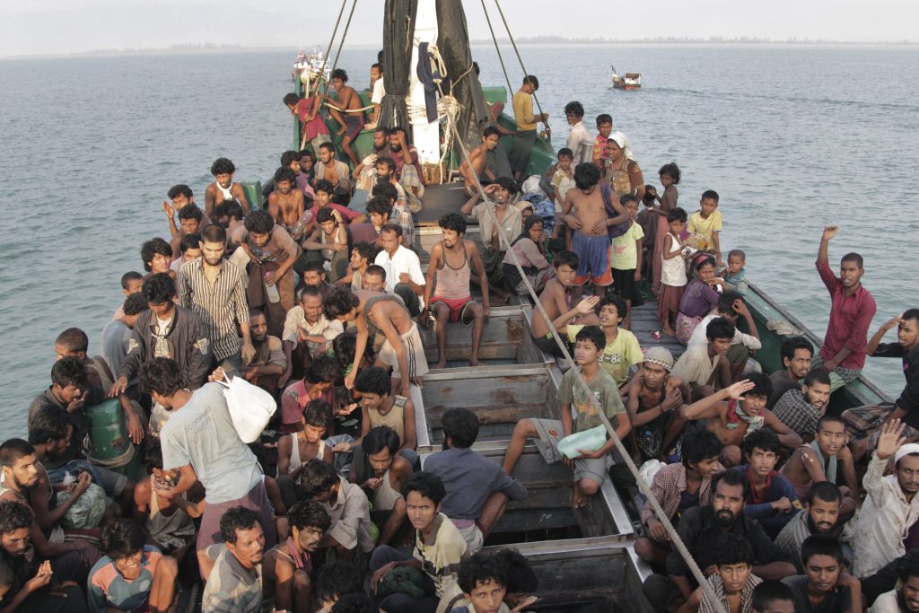 APTOPIX Indonesia Rohingya Boat People