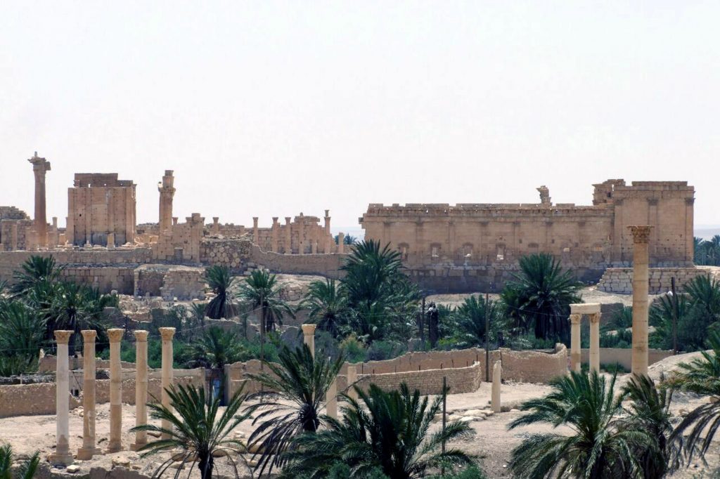 Mideast Syria Palmyra