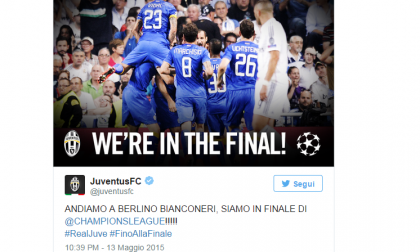 Twitter racconta Real-Juventus Nell'era dei social si festeggia così