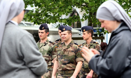 I 12mila militari pellegrini a Lourdes
