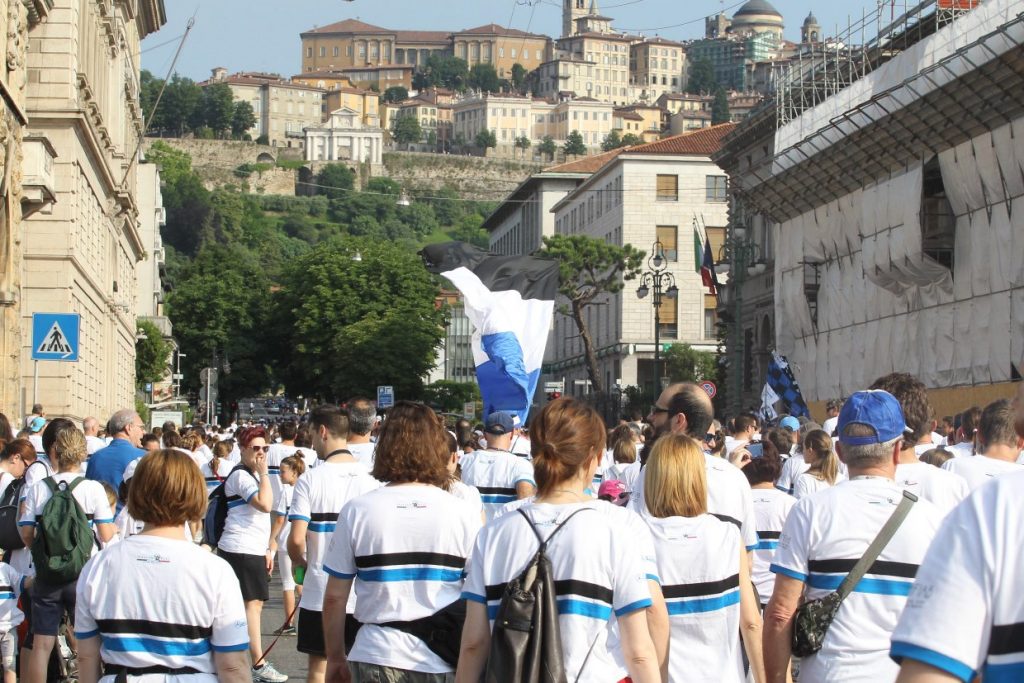 07 giugno 2015 Bergamo Camminata Nera Azzurra - 00195