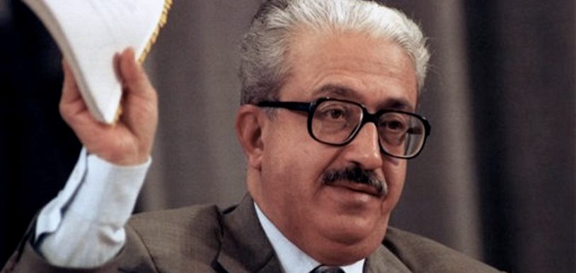 Tareq Aziz, che al Guardian disse: «Gli Usa hanno ucciso l’Iraq»