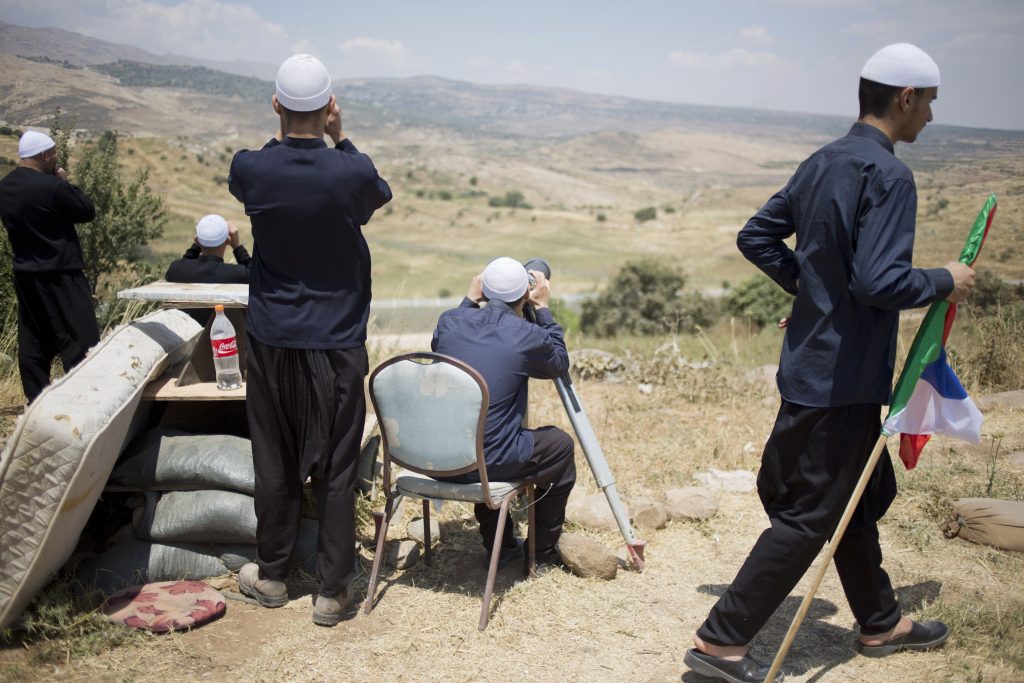 APTOPIX Mideast Israel Syria