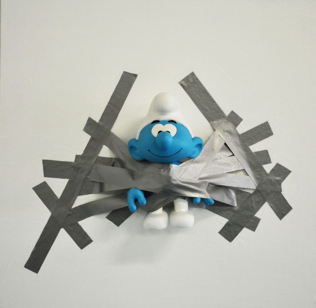 Cattelan Smurf - Davide Mancosu