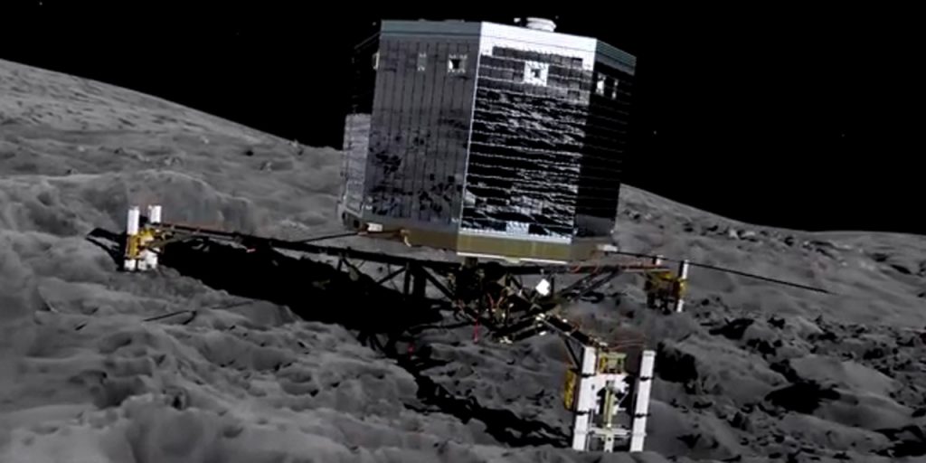 E Philae tornò a farsi sentire Ci dirà cosa c’è sotto una cometa