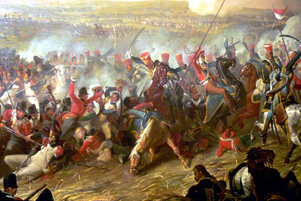 Si sta ricombattendo Waterloo Proprio ora, con 6mila attori