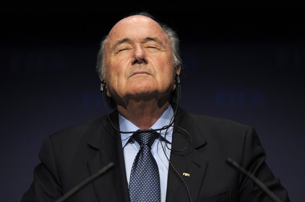 Le dimissioni di Blatter dalla Fifa