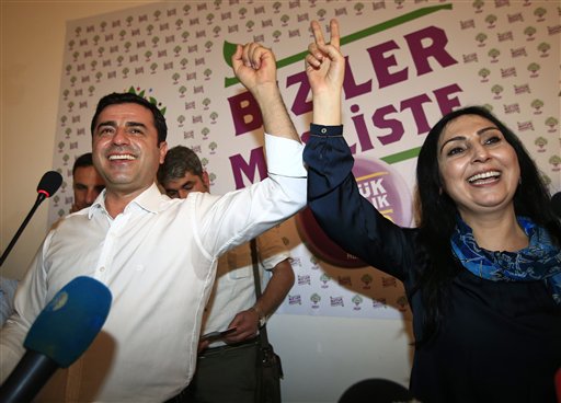 Selahattin Demirtas, Figen Yuksekdag,