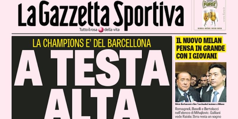 Le prime pagine dei giornali domenica 7 giugno 2015