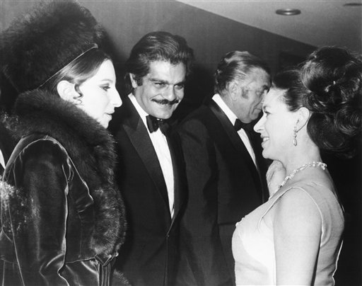 Princess Margaret, Barbara Streisand, Omar Sharif