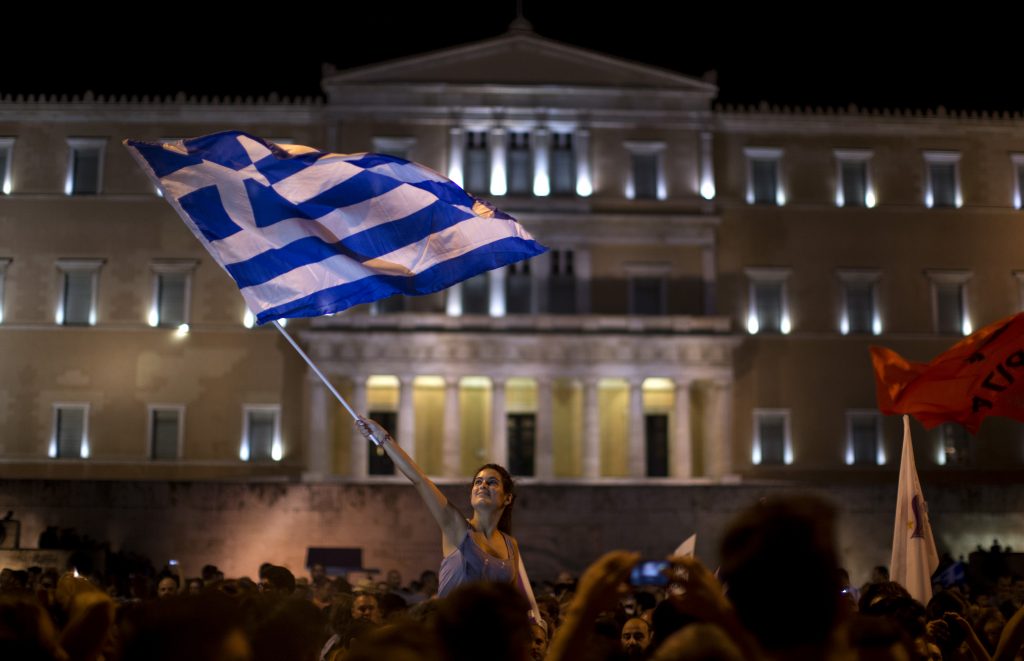 APTOPIX Greece Bailout