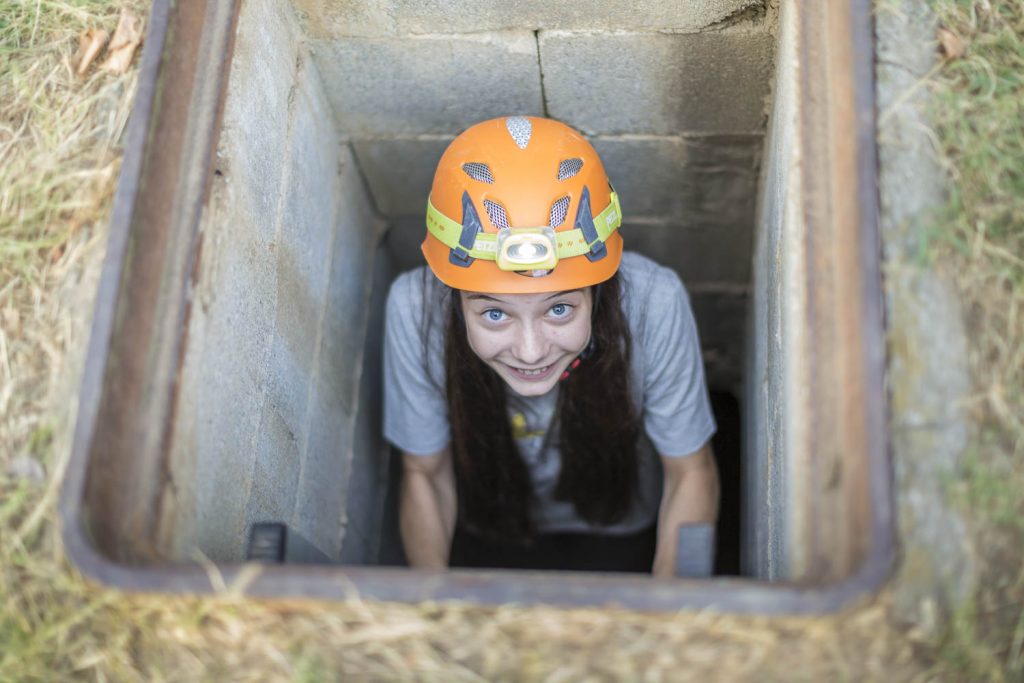 escursione speleologica la ca' matta della fare con le nottole;