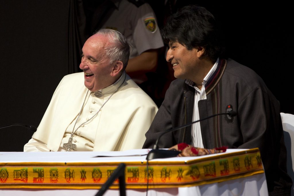 Pope Francis, Evo Morales