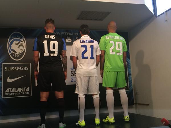 Nuove Maglie Nike Atalanta 2015-2016