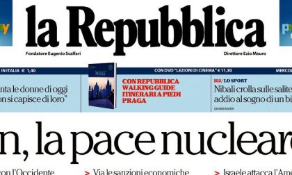 Le prime pagine dei giornali mercoledì 15 luglio 2015