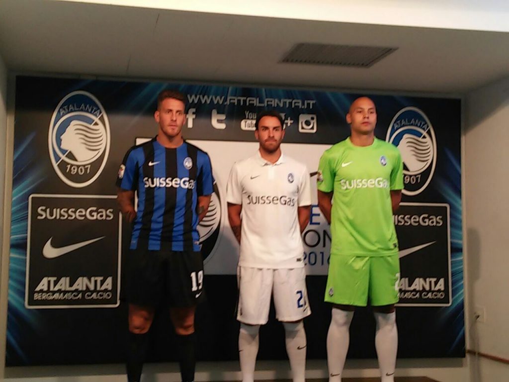 Nuove Maglie Nike Atalanta 2015-2016