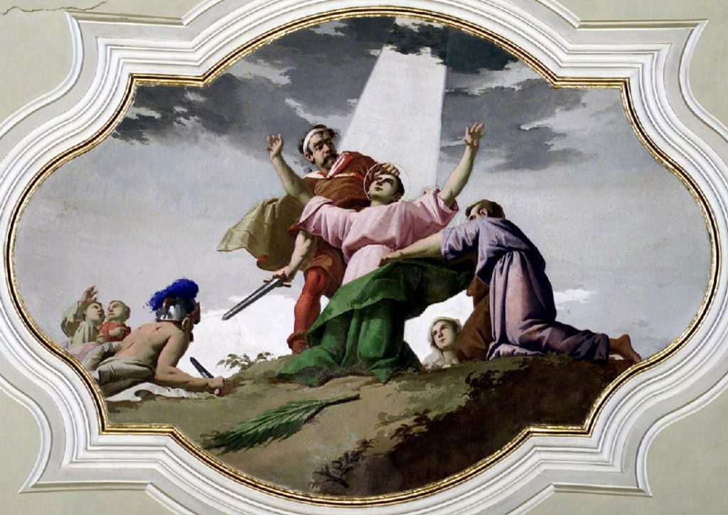 Quei dipinti truci, in stile Isis che adornano il nostro Duomo