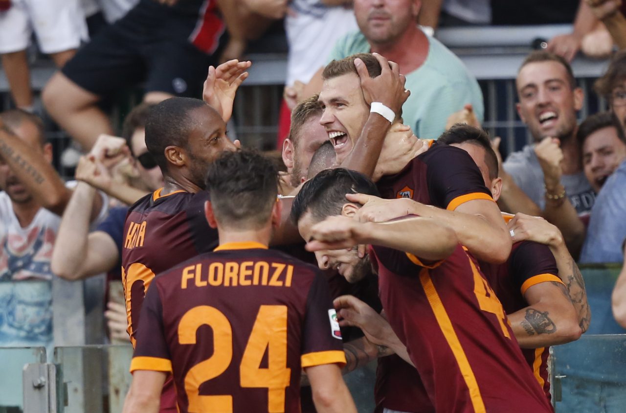 Serie A, a Roma l’amore è Dzeko e Twitter applaude “Meggiorinovic”