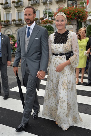 METTE-MARIT DI NORVEGIA, CON IL PRINCIPE HAAKON DI NORVEGIA