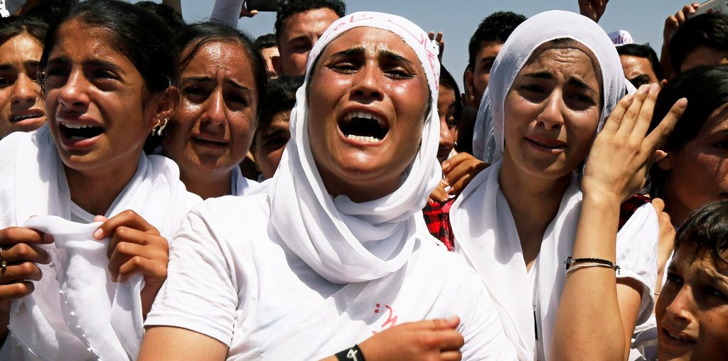 «Ci stanno ancora sterminando» L’appello della parlamentare yazidi