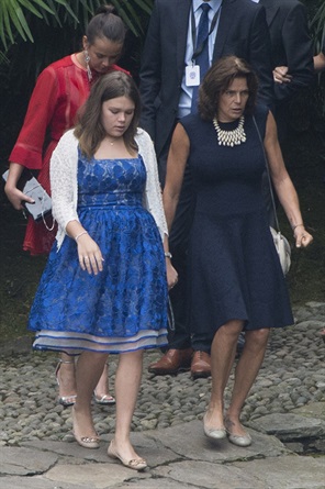 STEPHANIE DI MONACO CON LA FIGLIA CAMILLE GOTTLIEB