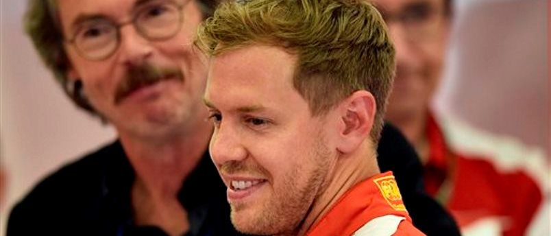 Oggi blitz di Vettel alla Brembo  un saluto-augurio prima di Monza