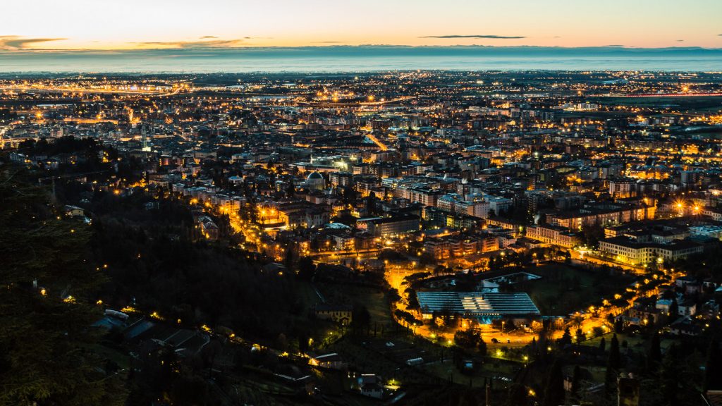 Bergamo di notte