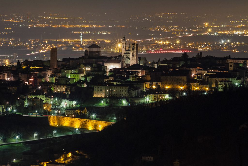 Bergamo di notte