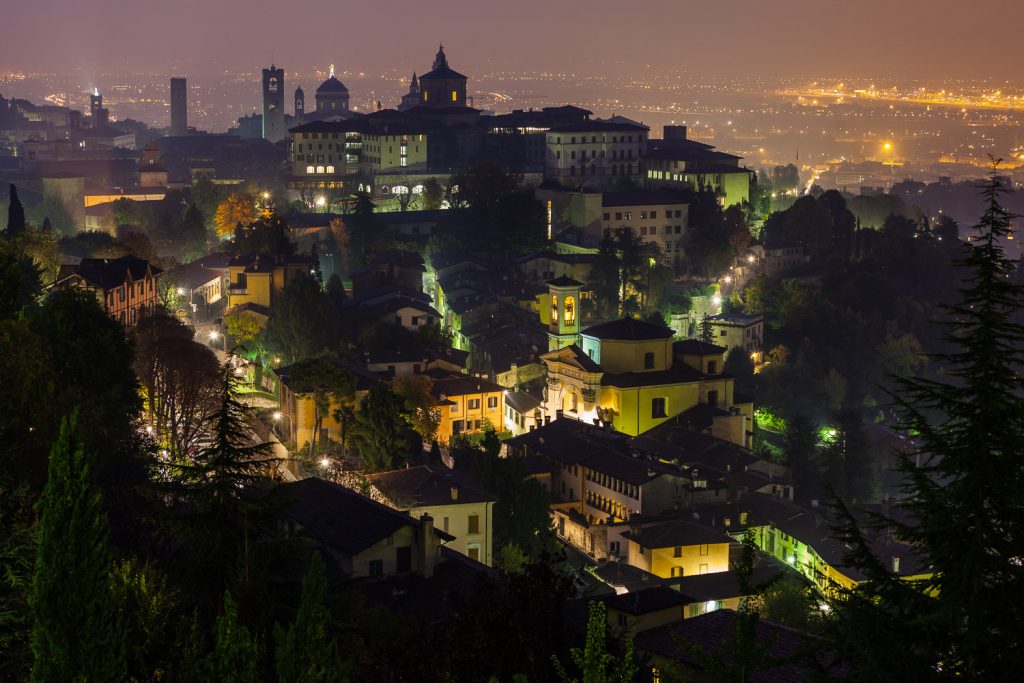 Bergamo di notte