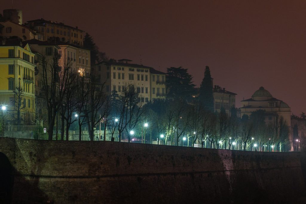 Bergamo di notte