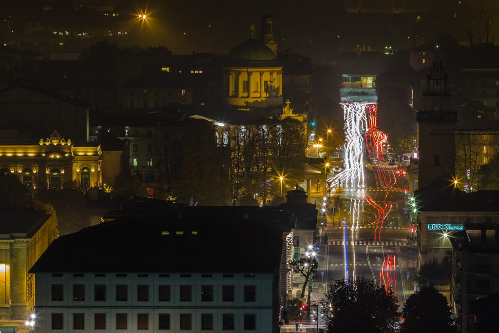 Bergamo di notte