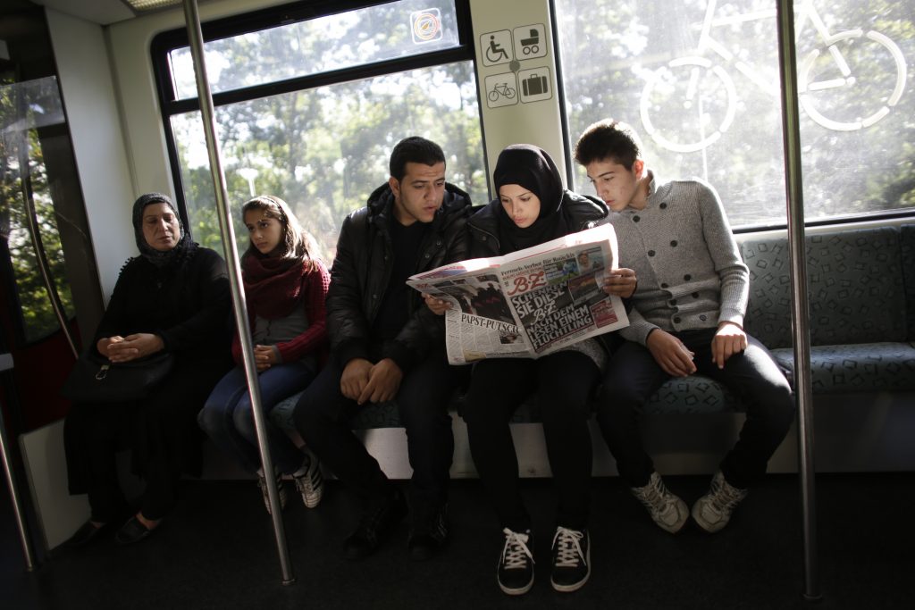 Germany Refugees Family