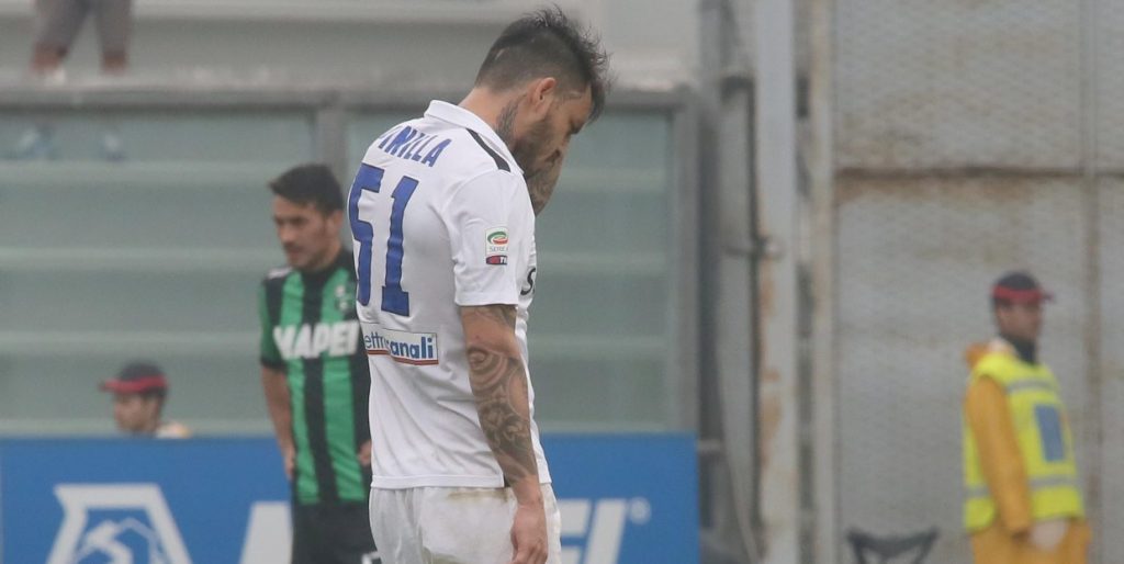 Moviola: Pinilla non andava espulso Il primo giallo era rigore per la Dea