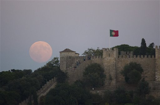 Portugal Supermoon