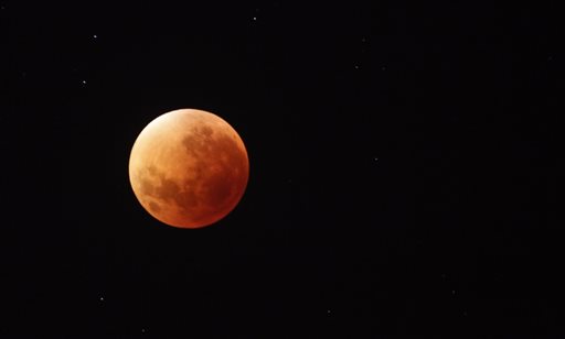 South Africa Supermoon Eclipse