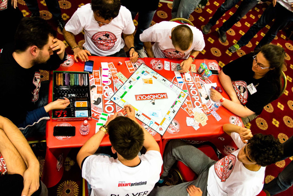 Tavolo finale Campionato Italiano Monopoly-2