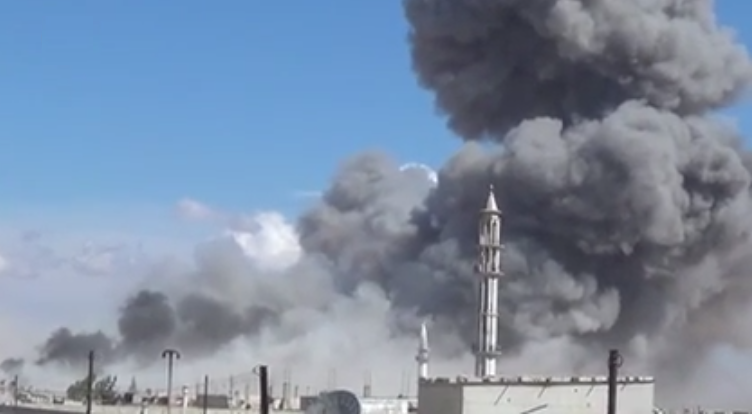 La Russia ha attaccato in Siria
