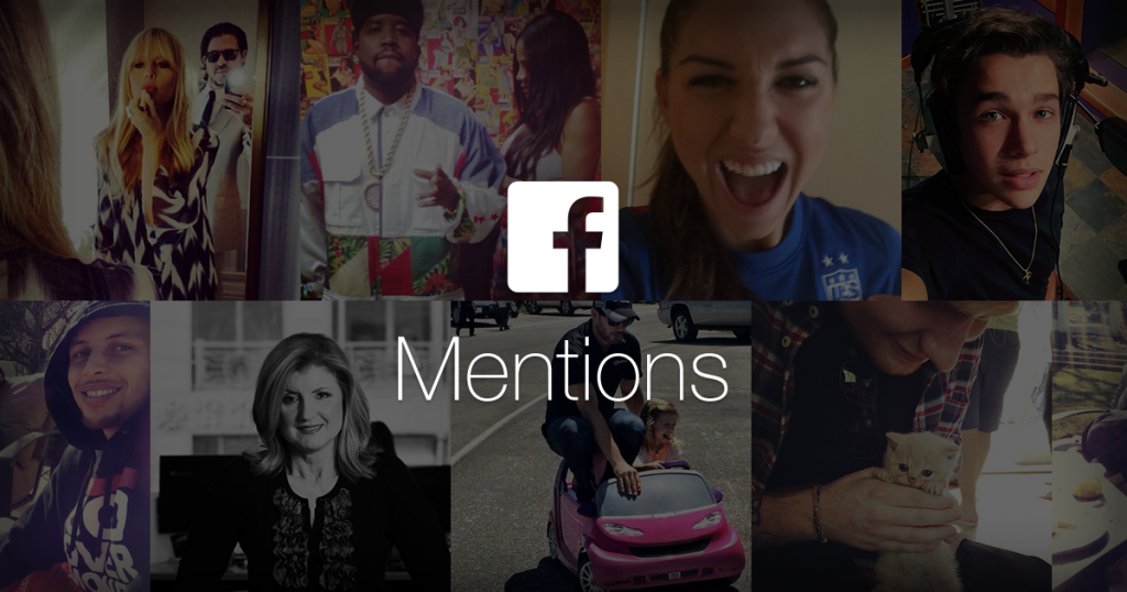 Come funziona Facebook Mentions l’app che possono usare solo le star