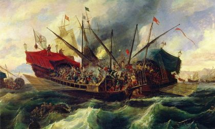 La gloriosa battaglia di Lepanto (Com'è bello dire: «Abbiamo vinto!»)