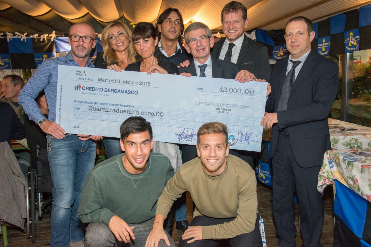 Camminata nerazzurra: consegnati 42mila euro a 10 associazioni