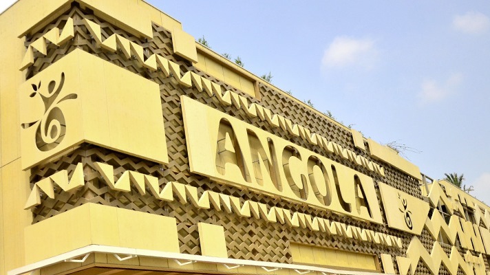 Il padiglione dell'Angola